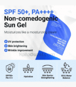 ⁦جل واقي شمس كوري ISNTREE – حمض الهيالورونيك + SPF50+⁩ - الصورة ⁦6⁩