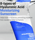 ⁦جل واقي شمس كوري ISNTREE – حمض الهيالورونيك + SPF50+⁩ - الصورة ⁦4⁩
