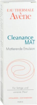 ⁦Avene Cleanance MAT Mattifying Emulsion – مرطب موازن للإفرازات الدهنية⁩ - الصورة ⁦2⁩