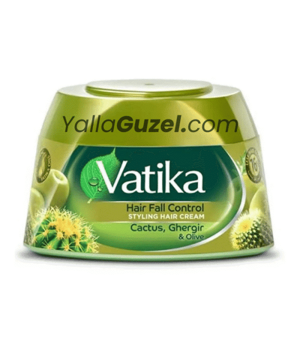 كريم فاتيكا للتحكم بتساقط الشعر 🌵 | Vatika Hair Fall Control Styling Hair Cream