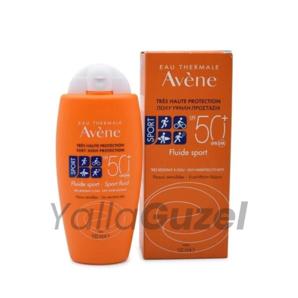 Avène Fluide Sport SPF 50+ / واقي شمس رياضي مقاوم للماء