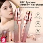 ⁦Blawless 2-in-1 Eyebrow & Facial Hair Trimmer⁩ - الصورة ⁦2⁩
